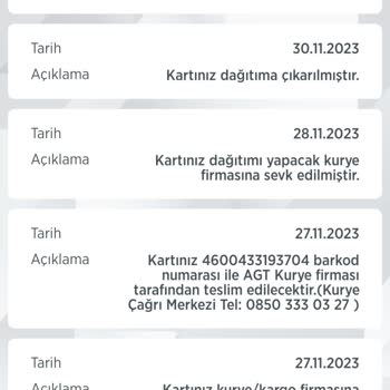 Ziraat Bankası Kargo Gelmeyip Evde Yok Denmesi
