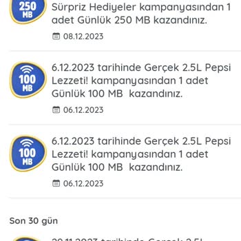 KazandıRio 2 3 Defa İnternet Paketi Aldım Ama Gelmedi