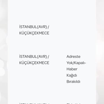 PTT Kargo Kayıp Ürün PTT Şikayet