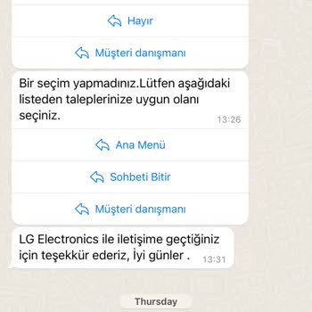 LG KURULUM-MONTAJ Randevuya Kimse Gelmedi, Dönüş De Alamadım.