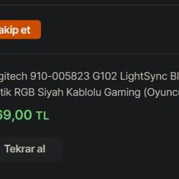 Hepsiburada Logitech G102 Sahte Ürün