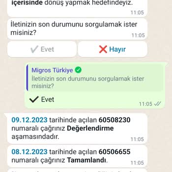 Migros Ürün Eksik Gönderiyor Dönüş Yapmıyor
