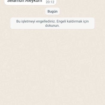 WhatsApp Sorumluluk WhatsApp'a Aittir.