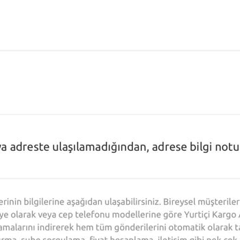 Yurtiçi Kargo Kargo Teslim Edilememesi