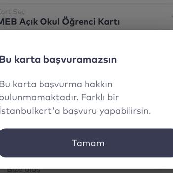 İstanbul Büyük Şehir Belediyesi Açık Öğretim Öğrenci AKBİL