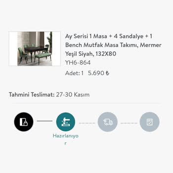 Vivense Mobilya Geç Teslimat