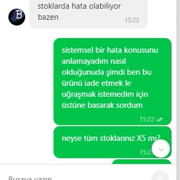 BuharKeyf Satın Aldığınız Ürün Dışında Farklı Ürün Gelmesi, Muhatap Bulamazsınız