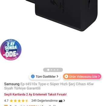 Trendyol'da Samsung Şüpheli Ürün Satılıyor!