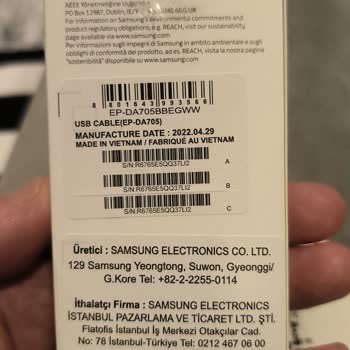 Trendyol'da Samsung Şüpheli Ürün Satılıyor!