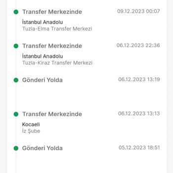 Trendyol Express Ataşehir'den Bayrampaşa'ya Kocaeli Üzerinden Gelmeye Çalışan Kargo