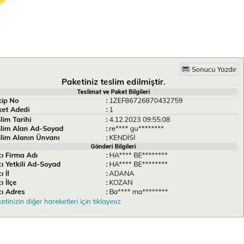 UPS Mağdur Edildim Ürünümü Mağazaya Teslim Etmişler