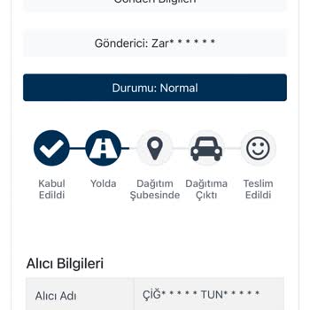 Kargoist Kargom Kayıp Zara Ve Kargoistten Şikayetçiyim