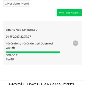 Tuba Butik İade Yapmıyor Ürünü İade Alıp Paramı Geri Vermediler