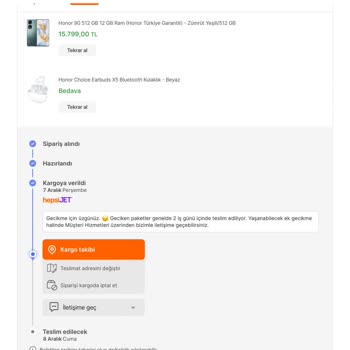 hepsiJET Hepsiburada Hepsijet Teslim Edilmeyen Kargolar
