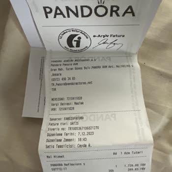 Pandora Mücevher Bileklik Karama Sorunu