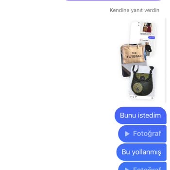 begoncantaa (Instagram) İstemediğim Ürün Yollanması Asıl Sipariş Gönderilmemesi