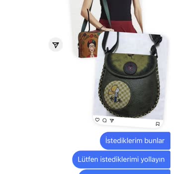begoncantaa (Instagram) İstemediğim Ürün Yollanması Asıl Sipariş Gönderilmemesi