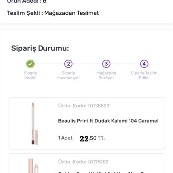 Gratis Siparişim Gelmedi!