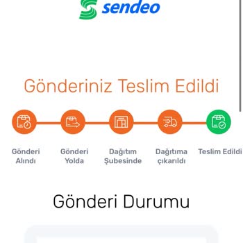 Sendeo Kargomu Bir Başkasına Teslim Ettiler Bulamıyorum