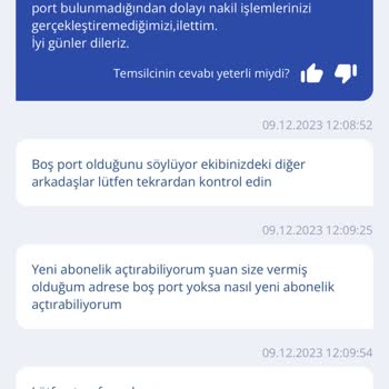 TurkNet Hat Nakil İşlemi Altyapı Ve Port Olmasına Rağmen Yapılmıyor
