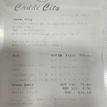 Cadde City (caddecity.com) Etiketi Üstünde Ürünün İade Alınmaması. Farklı Ürünün Zorla Satılması.