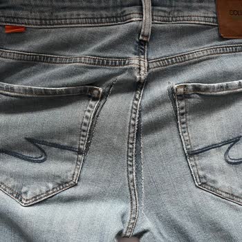 Colin's Erkek Jean Kot Pantolon Birkaç Yıkamada Söküldü, Yırtıldı!