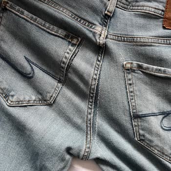 Colin's Erkek Jean Kot Pantolon Birkaç Yıkamada Söküldü, Yırtıldı!