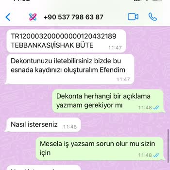 Ceyda İle Paketleme Paramı İade Etmelerini İstiyorum