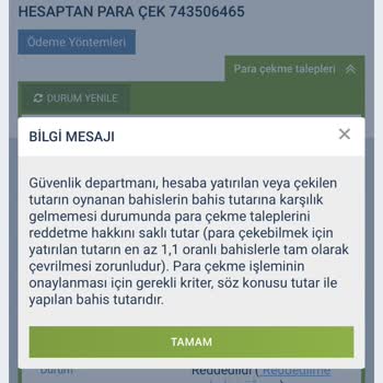 1xBet Parama El Konuldu