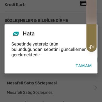 Watsons Sepette Ürün Yetersizliği