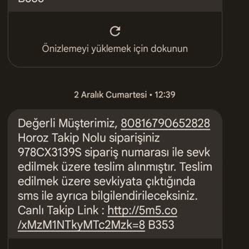 Horoz Lojistik Teslim Edilmeyen Kargo