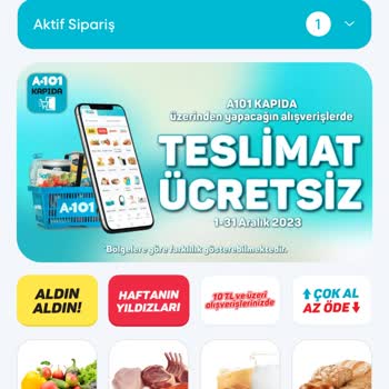 A101 Neden Gösterilmeden Siparişin İptali (Bedeli Ödenmesine Rağmen)