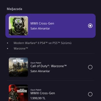 Call Of Duty PlayStation Oyun İade Çözümü