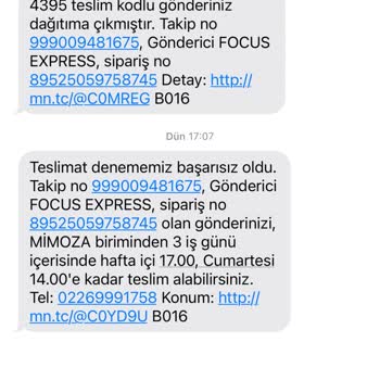 MNG Kargo Teslim Edilmeyen Kargolar Ve Mağduriyet!