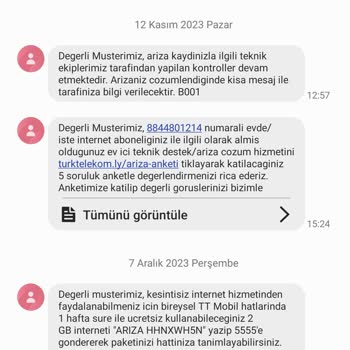 Türk Telekom Ev İnterneti Arızası Ve Çözülmemesi