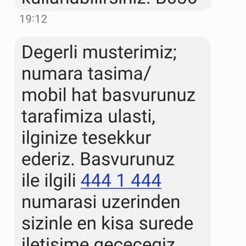 Türk Telekom Mobil Hat Taşıma