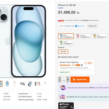 Hepsiburada Eskiyi Yenile Ek Ödeme Yapılmıyor