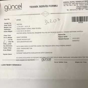 Xiaomi Robot Vakum S10T