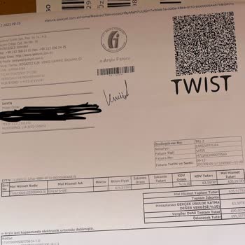 Twist Gönderilen Ürünün Üzerinde Alarm Unutulmuş