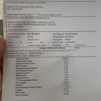 MNG Kargo 8 Gün Sonra Yanlış Teslimat Ve Kayıp Kargo Şikayeti