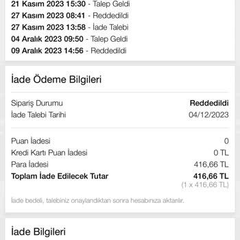 N11 Ve Lufian İade Almaması