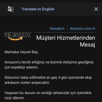 Amazon Da Eziyetli İade Problemi