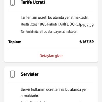 Vodafone Sabit Faturanın Haberim Olmaksızın 81 TL Fazla Gelmesi
