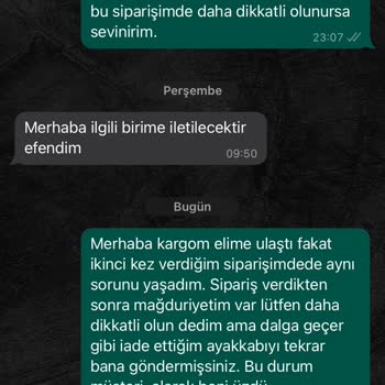 Marjin Defolu Babeti İkinci Siparişte Tekrar Gönderdi!
