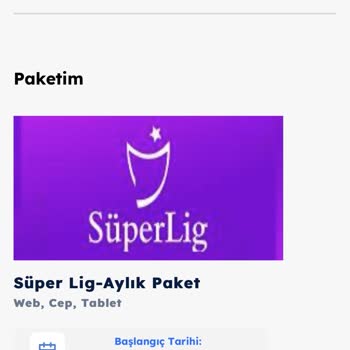 Tod TV Aylık Üyelik Süper Lig Paketi