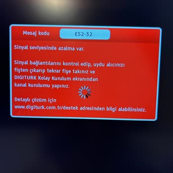 Digiturk - Sinyal Sevisinde Azalma Var