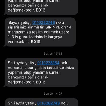 Watsons Kafasına Göre Sipariş İptal Ediyor