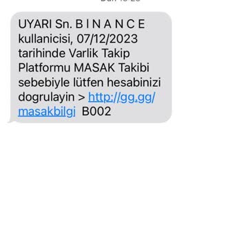 İyimenderes (SMS) Aslı Olmayan Bit-Coin Ve Kripto Para Hesabım Olduğuna Dair Mesaj Geliyor