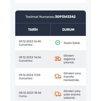 Sürat Kargo Kargom Teslim Edildi Görünüyor Ama Teslim Edilmedi
