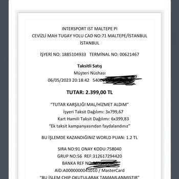 Intersport Piazza Avm İlgisizliği!